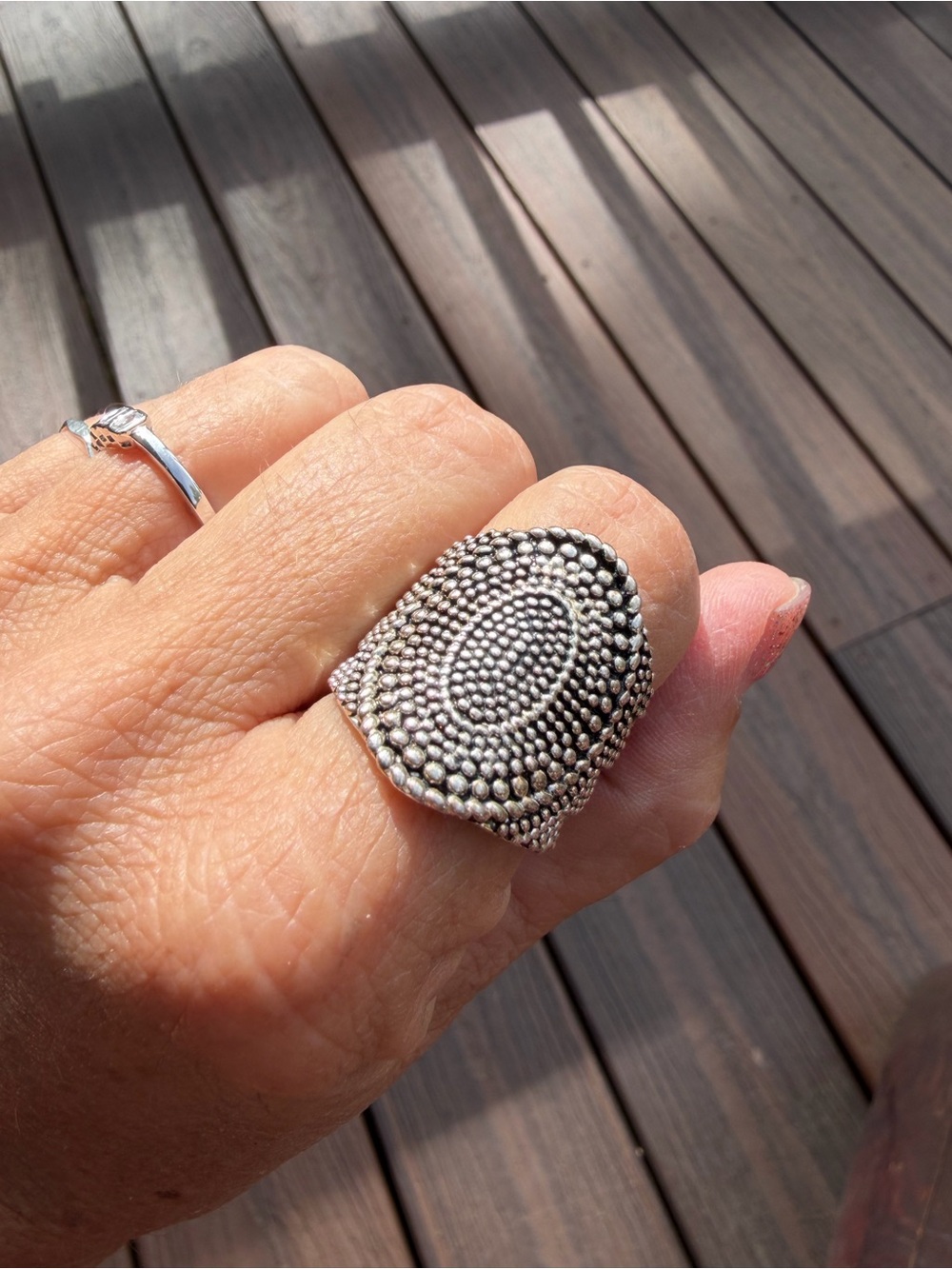 Premier designs ring - chevie beaded design